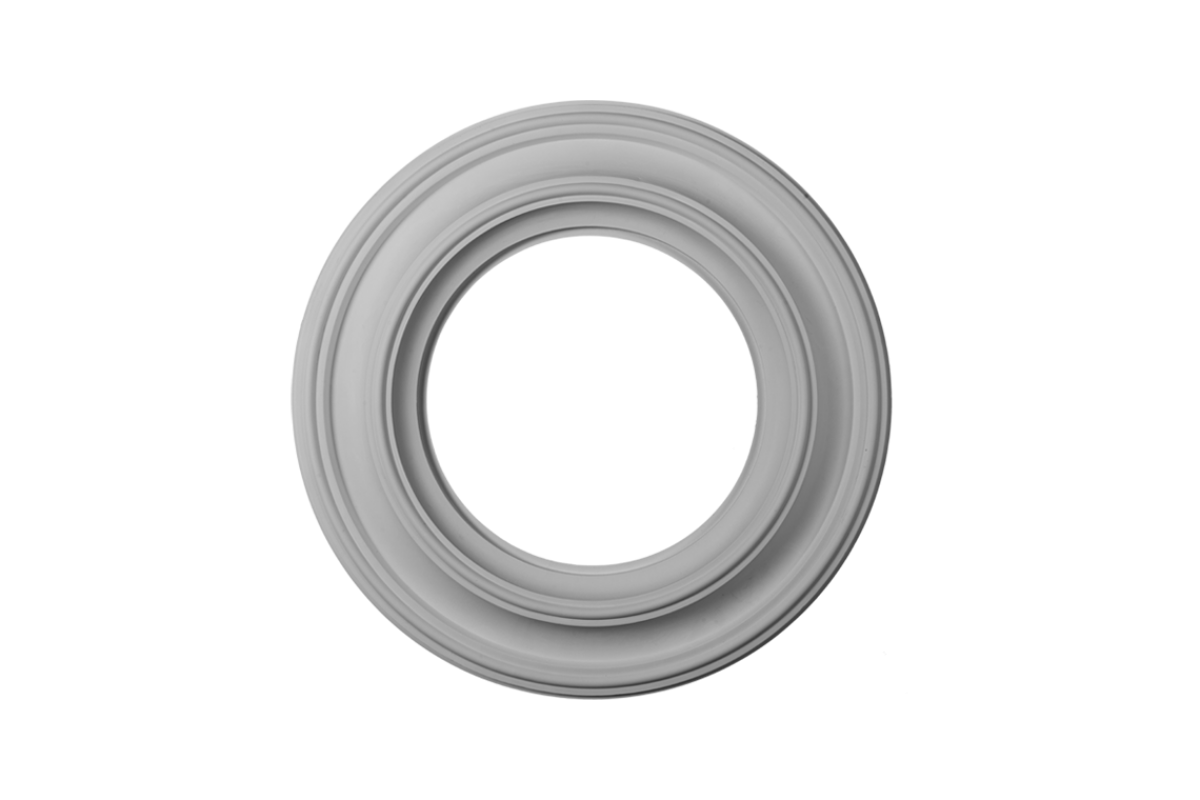 Plafond sierring Ornament 54x54cm Gips - OR1010