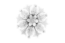 Ceiling rosette Ornament 76x76cm Plaster - OREC-R 101 Ceiling rosette Ornament 76x76cm Plaster - OREC-R 101