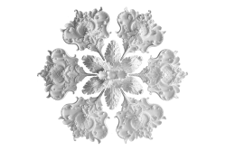 Ceiling rosette Ornament 196x196cm Plaster - OREC-R 302 Ceiling rosette Ornament 196x196cm Plaster - OREC-R 302