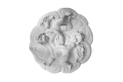 Plafondrozet Ornament 82x82cm Gips - OREngelenrozet Plafondrozet Ornament 82x82cm Gips - OREngelenrozet