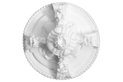 Ceiling rosette Ornament 48x48cm Plaster - ORR105B Ceiling rosette Ornament 48x48cm Plaster - ORR105B