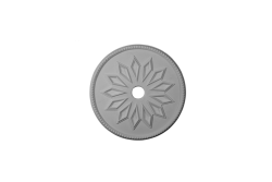 Ceiling rosette Ornament 50x50cm Plaster - ORR108 Ceiling rosette Ornament 50x50cm Plaster - ORR108