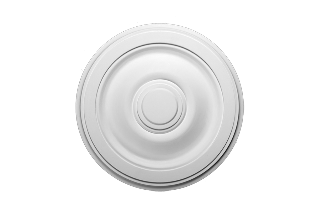 Ceiling rosette Ornament  32x32cm Plaster - ORR116