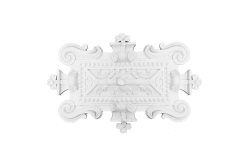 Ceiling rosette Ornament 70x45cm Plaster - ORR118 Ceiling rosette Ornament 70x45cm Plaster - ORR118