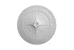 Plafondrozet Ornament 81x81cm Gips - ORR122 Plafondrozet Ornament 81x81cm Gips - ORR122