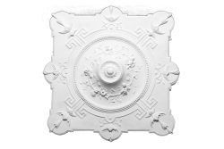 Ceiling rosette Ornament 47x47cm Plaster - ORR123 Ceiling rosette Ornament 47x47cm Plaster - ORR123