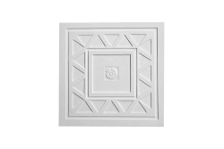 Ceiling rosette Ornament 40x40cm Plaster - ORR124 Ceiling rosette Ornament 40x40cm Plaster - ORR124