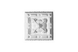 Ceiling rosette Ornament 24x24cm Plaster - ORR129 Ceiling rosette Ornament 24x24cm Plaster - ORR129