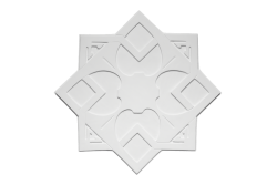 Ceiling rosette Ornament 82x82cm Plaster - ORR135 Ceiling rosette Ornament 82x82cm Plaster - ORR135