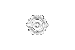 Plafondrozet Ornament 13x13cm Gips - ORR19 Plafondrozet Ornament 13x13cm Gips - ORR19