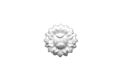 Plafondrozet Ornament 13x13cm Gips - ORR20 Plafondrozet Ornament 13x13cm Gips - ORR20