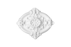 Ceiling rosette Ornament 30x25cm Plaster - ORR3A Ceiling rosette Ornament 30x25cm Plaster - ORR3A