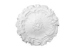 Ceiling rosette Ornament 44x44cm Plaster - ORR67 Ceiling rosette Ornament 44x44cm Plaster - ORR67