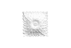 Ceiling rosette Ornament 24x24cm Plaster - ORR75 Ceiling rosette Ornament 24x24cm Plaster - ORR75