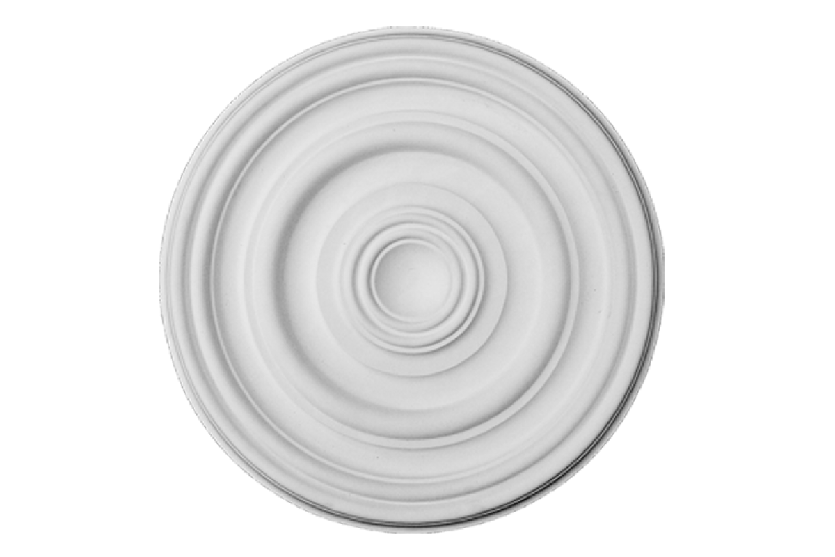 Ceiling rosette Ornament  60x60cm Plaster - ORR60
