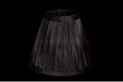 Clip on lampshade Organza black Clip on lampshade Organza black
