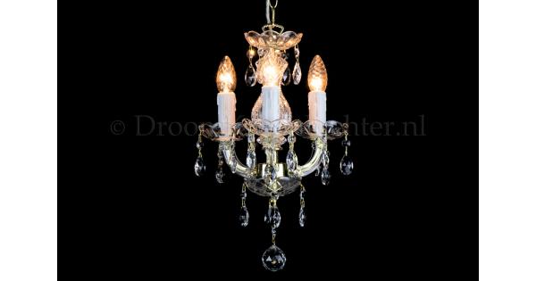 Crystal Chandelier GUCIA 3灯 kroonluchter-maria-theresa-3-