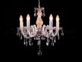 Crystal Chandelier Maria Theresa in chrome 5 lights - Ø45cm 