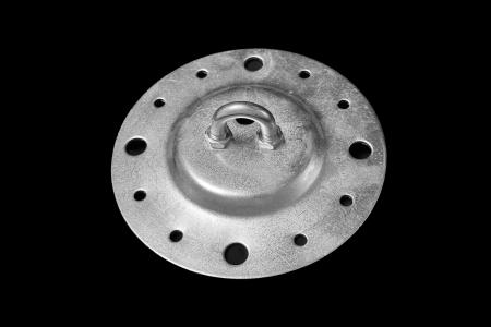 Ceiling Plate Metal Round with Eye for Chandeliers - Fasteners