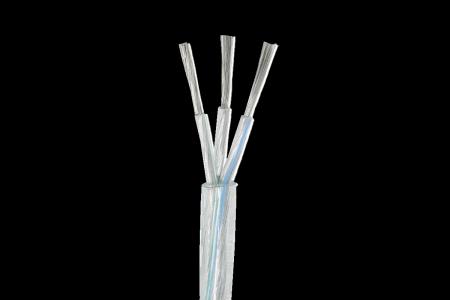 Cable Transparent 3-core Round Double insulated - 3 x 0,75mm² - Electricity