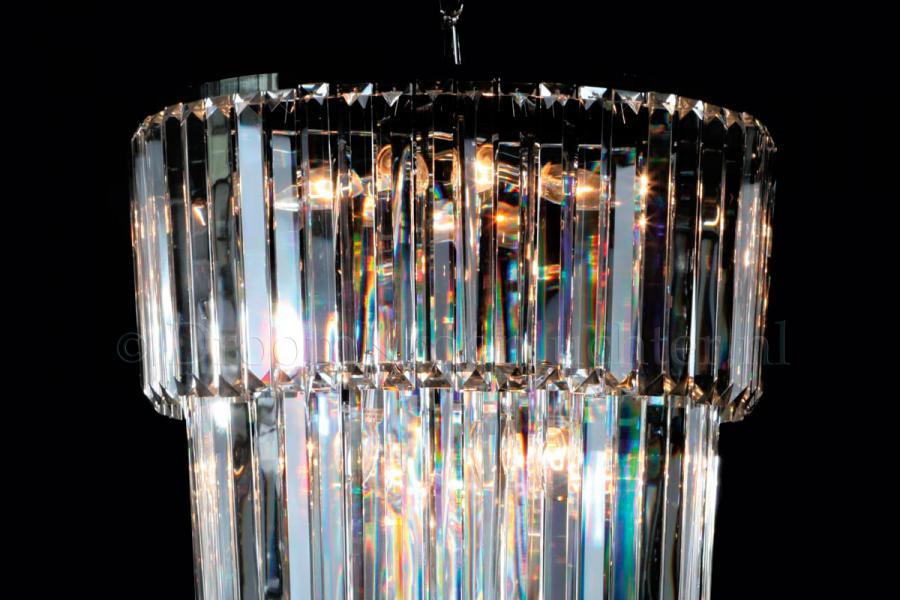 Hanglamp Kristal Mara 15 - Ø55cm Kristallen kroonluchters