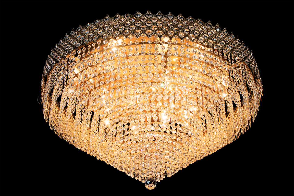 Ceiling lamp Amy 12 light (Crystal/Bronze) - Ø31.5 Inch Ceiling lamp Amy 12 light (Crystal/Bronze) - Ø31.5 Inch - Ceiling lights