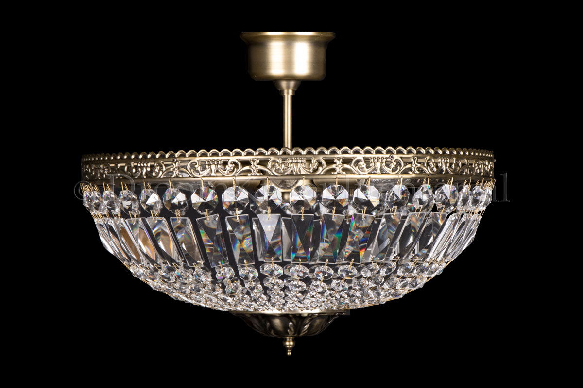 Ceiling light Ruby 6 light 47 cm bronze Ceiling light Ruby 6 light 47 cm bronze - Ceiling lights
