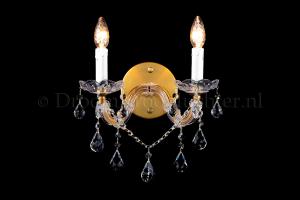 Cystal Wall light Maria Theresa 2 light crystal (bronze)