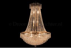Empire chandelier crystal 15 lights bronze 23.6 inch (60cm)  - Livia Empire chandelier crystal 15 lights bronze 23.6 inch (60cm)  - Livia