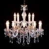 Crystal Chandelier Maria Theresa in gold 15 lights - Ø60cm