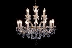 Chandelier Maria Theresa in gold 18 lights - Ø75cm Chandelier Maria Theresa in gold 18 lights - Ø75cm